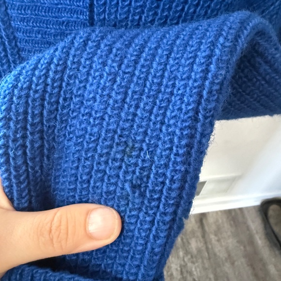 VINTAGE PENDLETON Virgin Wool L Fisherman Sweater 60's - Picture 5 of 7